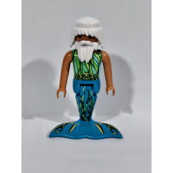 PLAYMOBIL HOMBRE SIRENA , POSEIDON , ZEUS  - 13/12/21