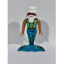 PLAYMOBIL HOMBRE SIRENA , POSEIDON , ZEUS  - 13/8/21