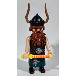 PLAYMOBIL GUERRERO GALO  CON LARGA BARBA - 6/11/20