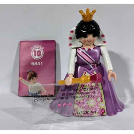 PLAYMOBIL PRINCESA CON CORONA Y CETRO  SERIE 10 - 9/3/20