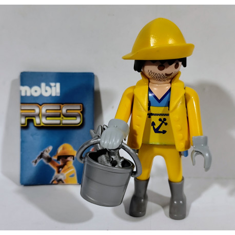 PLAYMOBIL PESCADOR  SERIE 8 - 8/1/21
