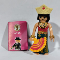 PLAYMOBIL MUJER INDU CON ABANICO SERIE 7 - 10/8/24