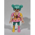PLAYMOBIL CHICA PELA AZUL Y TRAJE DE PAYASA - 13/8/24