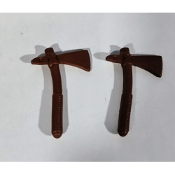 PLAYMOBIL 2X HACHA INDIA  - 29/10/16