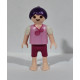 PLAYMOBIL NIÑA PELO MORADO  - 28/1/20
