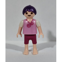 PLAYMOBIL NIÑA PELO MORADO  - 28/1/20