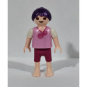 PLAYMOBIL NIÑA PELO MORADO  - 28/1/20