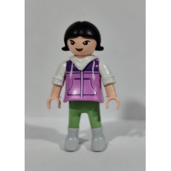 PLAYMOBIL NIÑA CARA ASIATICA - 28/1/20