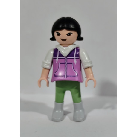 PLAYMOBIL NIÑA CARA ASIATICA - 28/1/20