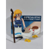 PLAYMOBIL ALDEANA CON GALLINAS , BELEN  - 10/11/18