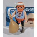 PLAYMOBIL ALDEANO CON SACO  , BELEN  - 10/11/18