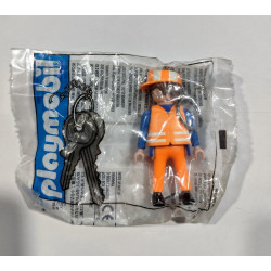 PLAYMOBIL LLAVERO ORIGINAL OBRERO - 15/9/20