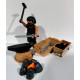 PLAYMOBIL ALDEANO , HERRERO , BELEN - 18/9/20