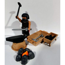 PLAYMOBIL ALDEANO , HERRERO , BELEN - 18/9/20