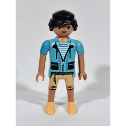 PLAYMOBIL FIGURA WILTOPIA CAMISETA AZUL- 15/3/19