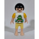 PLAYMOBIL NIÑO CON RANA EN LA CAMISETA - 15/3/19