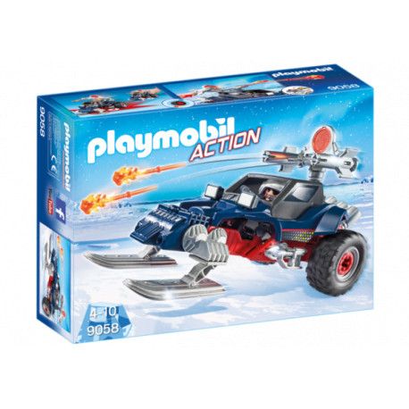PLAYMOBIL 9058 RACER CON PIRATA DEL HIELO