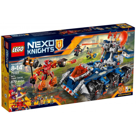 LEGO NEXO KNIGHTS 70322 - TORRE MOVIL DE AXL