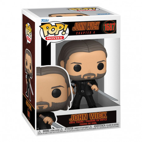 FUNKO POP JOHN WICK - JOHN WICK CON ESPADAS  1687