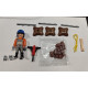 PLAYMOBIL OBRERO CONSTRUCCION CON ACCESORIOS Y VALLA  - 17/5/20