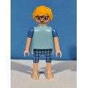 PLAYMOBIL FIGURA CHICO CON GAFAS EN PIJAMA - 17/5/22