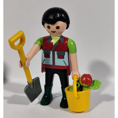 PLAYMOBIL AGRICULTOR CON MANZANAS - 10/4/21