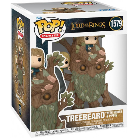 FUNKO POP EL SEÑOR DE LOS ANILLOS - SUPER TREEBEARD WITH MARY & PIPI