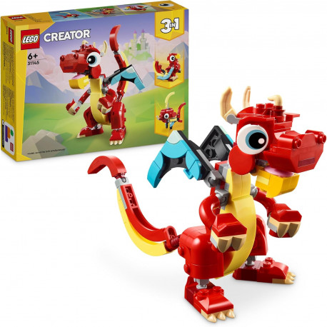 LEGO CREATOR - 31145 DRAGON ROJO