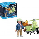 PLAYMOBIL 71621 CHICA CON VESPA VERDE
