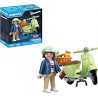 PLAYMOBIL 71621 CHICA CON VESPA VERDE