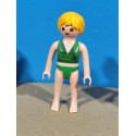 PLAYMOBIL FIGURA CHICA EN BIKINI VERDE- 28/9/21