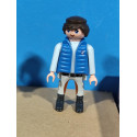 PLAYMOBIL FIGURA CHICO CON CHALECO AZUL - 16/3/22
