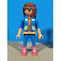 PLAYMOBIL FIGURA CHICA DELGADA BOTAS ROSAS - 16/3/22