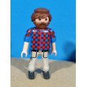 PLAYMOBIL FIGURA CHICO CON CAMISA CUADROS - 16/3/22