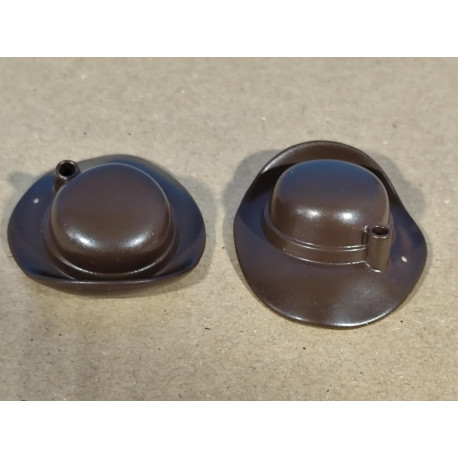 PLAYMOBIL 2X GORRO MARRON MOSQUETERO - 28/9/21