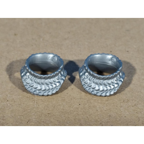 PLAYMOBIL 2X PROTECTOR PLATA CUELLO COTA DE MALLA - 28/9/21