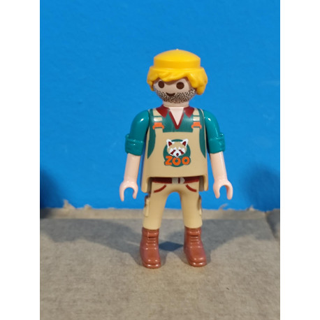 PLAYMOBIL FIGURA TRABAJADOR ZOO - 9/11/21