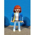 PLAYMOBIL FIGURA MUJER PELIRROJA CON PECAS - 9/11/21