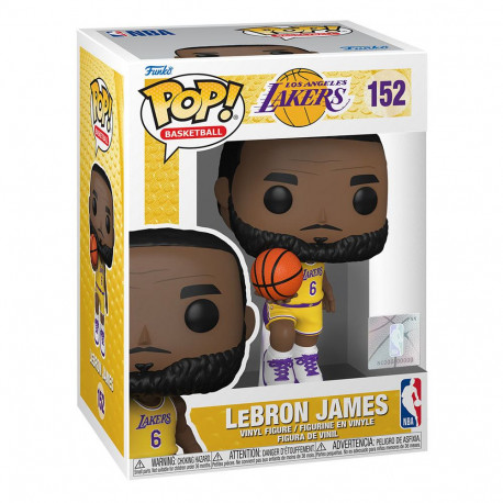 FUNKO POP NBA - LEBRON JAMES CAMISETA AMARILLA LAKERS