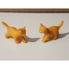 PLAYMOBIL PAREJA DE GATOS AMARILLOS