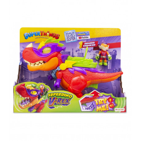 SUPERDINO V-REX SUPERTHINGS RESCUE FORCE