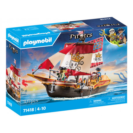 PLAYMOBIL 71418 GOLETA PIRATA