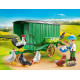 PLAYMOBIL 70138  CARRETA CON GALLINAS