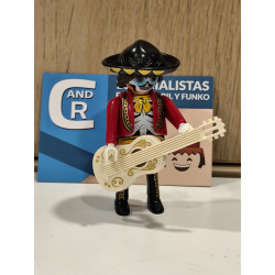 PLAYMOBIL FIGURA CATRINO CON GUITARRA BLANCA  - 29/1/25