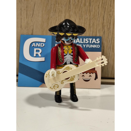 PLAYMOBIL FIGURA CATRINO CON GUITARRA BLANCA  - 29/1/25