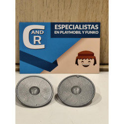 PLAYMOBIL 2X ESCUDO VIKINGO VACIO - 29/1/25