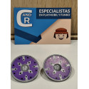 PLAYMOBIL 2X ESCUDO VIKINGO MORADO - 29/1/25