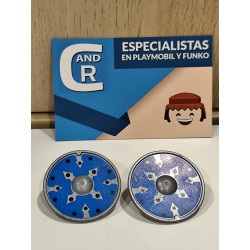 PLAYMOBIL 2X ESCUDO VIKINGO AZUL - 29/1/25