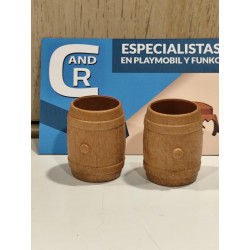 PLAYMOBIL 2X BARRIL MEDIEVAL - 29/1/25