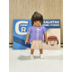 PLAYMOBIL CHICA MODERNA CON PANTALON CORTO Y CAMISETA MORADA - 29/1/25